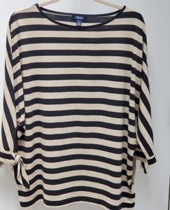 Chaps Dolman Sleeve Top